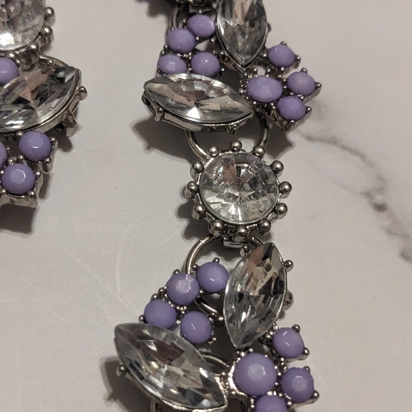 Statement necklace bracelet and earrings set - Picture 3 of 5